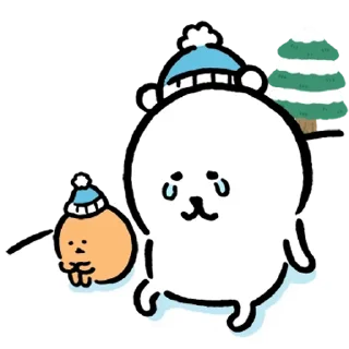 😢 emoji Kakao Joke Bear (Feat. Happy New Year) Telegram sticker 24 of 24