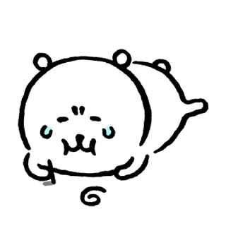 😭 emoji Kakao Joke bear (Feat. LOVE) Telegram sticker 24 of 24