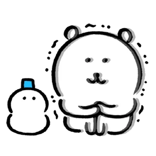 🥶 emoji Kakao Joke Bear (Feat. Happy New Year) Telegram sticker 20 of 24