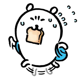 🏃‍♀️ emoji Kakao Joke Bear (Feat. Adorable) Telegram sticker 17 of 24