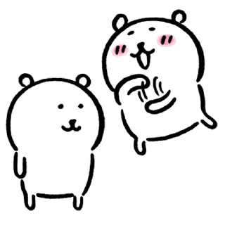 💃 emoji Kakao Joke bear (Feat. LOVE) Telegram sticker 12 of 24