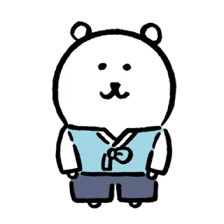 Sticker from Kakao Joke Bear (Feat. Happy New Year)