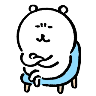 🤔 emoji Kakao Joke Bear (Feat. Adorable) Telegram sticker 23 of 24