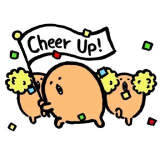 💪 emoji Kakao Joke Bear (Feat. Adorable) Telegram sticker 14 of 24