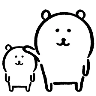 Sticker from Kakao Joke Bear (Feat. Like a Joke Bear)