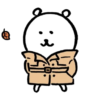 🍂 emoji Kakao Joke Bear (Feat. Adorable) Telegram sticker 24 of 24