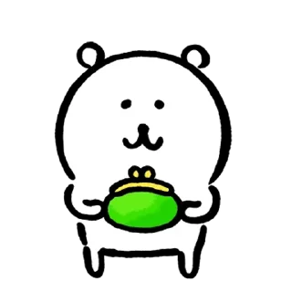 👛 emoji Kakao Joke Bear (Feat. Adorable) Telegram sticker 5 of 24