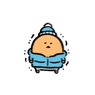 🥶 emoji Kakao Joke Bear (Feat. Happy New Year) Telegram sticker 19 of 24