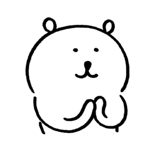 Sticker from Kakao Joke bear 5 (Feat. Yay)