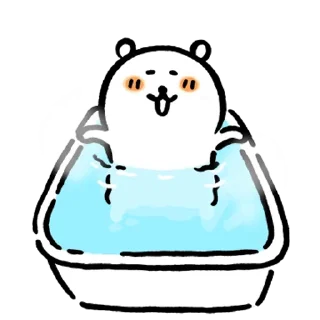 🛁 emoji Kakao Joke Bear (Feat. Happy New Year) Telegram sticker 21 of 24