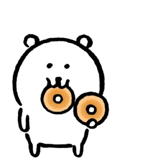 🍩 emoji Kakao Joke Bear (Feat. Adorable) Telegram sticker 10 of 24
