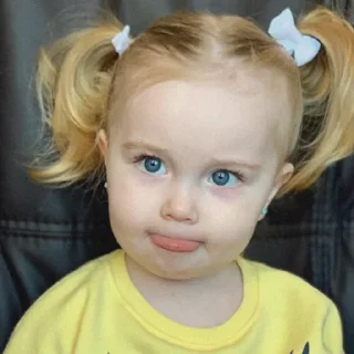 🖤 emoji Baby Girl | @BabyStickers Telegram sticker 18 of 115