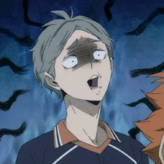 Sticker from Haikyuu!!