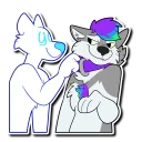 Sticker from Nero