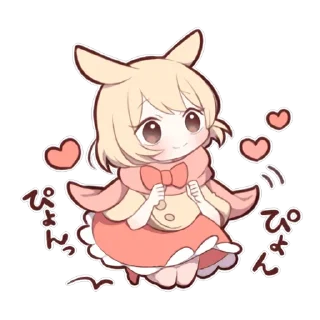 Sticker from SWEETIE BUNNY 2 uzume Ver.