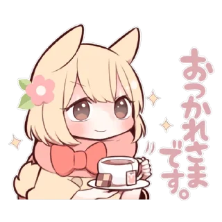 👏 emoji SWEETIE BUNNY ANOTHER uzume Ver. Telegram sticker 8 of 40
