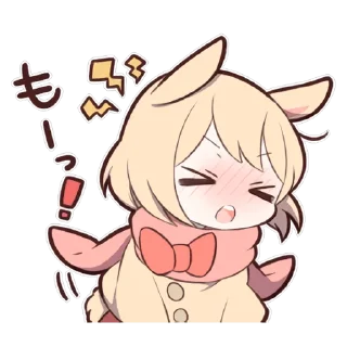 😖 emoji SWEETIE BUNNY 2 uzume Ver. Telegram sticker 14 of 40