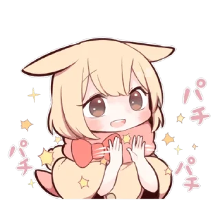 👐 emoji SWEETIE BUNNY ANOTHER uzume Ver. Telegram sticker 14 of 40