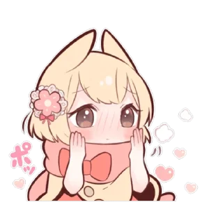 🥵 emoji SWEETIE BUNNY 5 uzume Ver. Telegram sticker 20 of 40