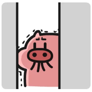 Sticker from 乖巧的菜豬