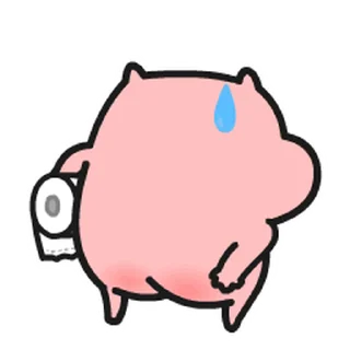 Sticker from 乖巧的菜豬