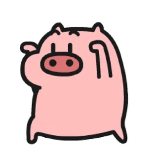 😊 emoji 乖巧的菜豬3 @kal_pc Telegram sticker 9 of 24