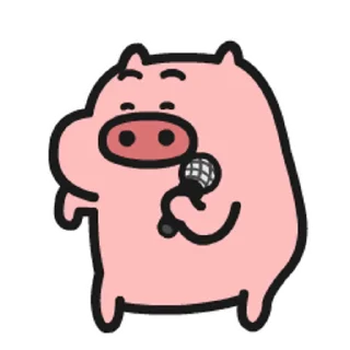 😊 emoji 乖巧的菜豬3 @kal_pc Telegram sticker 14 of 24