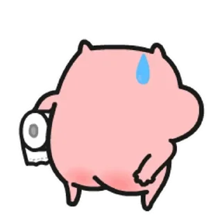 😊 emoji 乖巧的菜豬豬豬 Telegram sticker 21 of 30