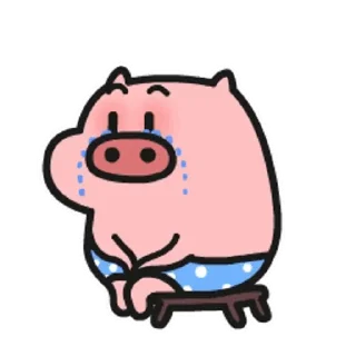 😊 emoji 乖巧的菜豬豬豬 Telegram sticker 20 of 30