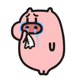 😊 emoji 乖巧的菜豬豬豬 Telegram sticker 19 of 30