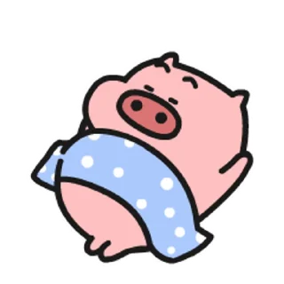 Sticker from 乖巧的菜豬