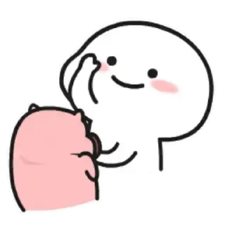 😊 emoji 乖巧的菜豬豬豬 Telegram sticker 23 of 30