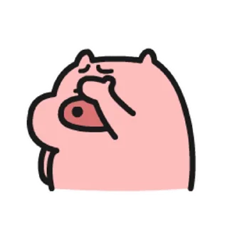 😊 emoji 乖巧的菜豬3 @kal_pc Telegram sticker 13 of 24