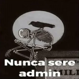 Sticker from Admin