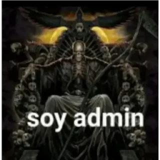 Sticker from Admin