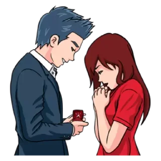 Sticker from Lovely Couple