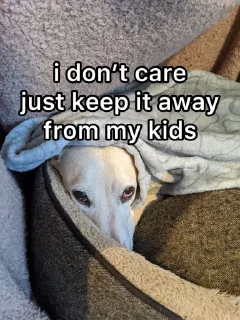 Sticker from homophobic dog