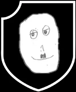 Sticker from Name them. Scare them