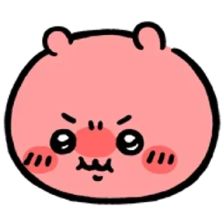😊 emoji Something small and cute - 大頭表情 Telegram sticker 6 of 40