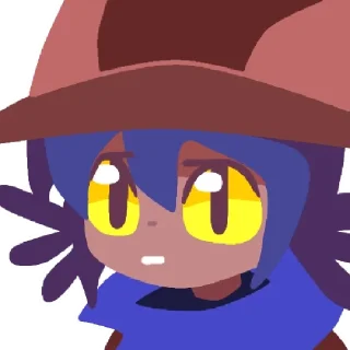 😬 emoji Niko — pack made by @Nicko0034, stickers by karubo Telegram sticker 8 of 16