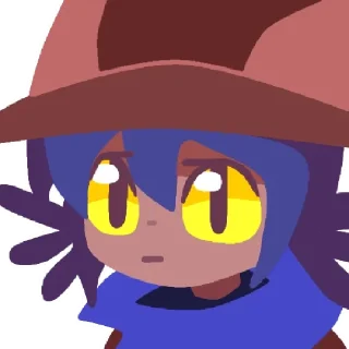 🧐 emoji Niko — pack made by @Nicko0034, stickers by karubo Telegram sticker 7 of 16