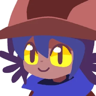 😊 emoji Niko — pack made by @Nicko0034, stickers by karubo Telegram sticker 2 of 16