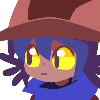 😐 emoji Niko — pack made by @Nicko0034, stickers by karubo Telegram sticker 5 of 16