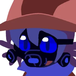 😷 emoji Niko — pack made by @Nicko0034, stickers by karubo Telegram sticker 10 of 16