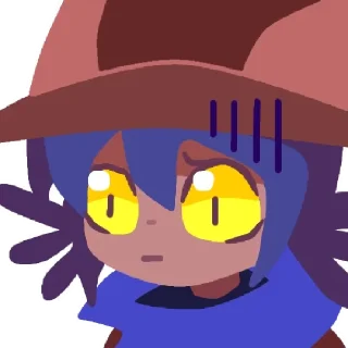 😰 emoji Niko — pack made by @Nicko0034, stickers by karubo Telegram sticker 14 of 16
