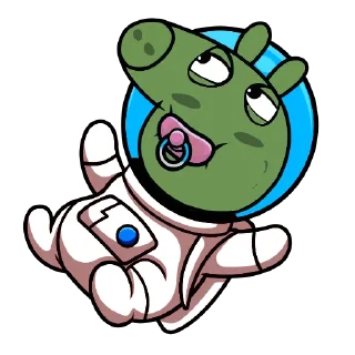 🐖 emoji Baby Pepa Telegram sticker 2 of 8