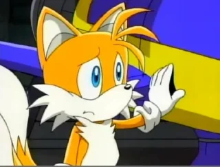😕 emoji Sonic X Telegram sticker 14 of 46