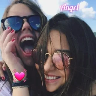🥰 emoji ♥️ @Angel_ofc ♥️ Telegram sticker 24 of 120