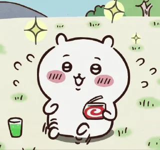 😊 emoji Chiikawa 吉伊卡哇 (2) @kal_pc Telegram sticker 13 of 50