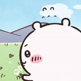 😊 emoji Chiikawa 吉伊卡哇 (2) @kal_pc Telegram sticker 20 of 50